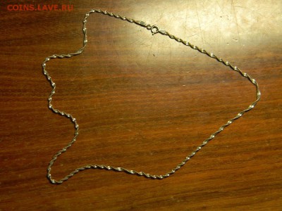 цепочка серебро 5,06 гр. 925 45 см - DSCN3762.JPG
