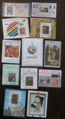 Разные страны 300 шт. Искусство.Живопись. До 23.00.мск.24.01 - 300-бл..JPG