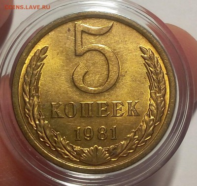 5 КОПЕЕК 1981г UNC яркий шт блеск - на сутки - IMG_20180122_210302.JPG