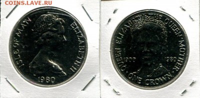 О.Мэн 1Кр 1980 80 лет QM до 26.01.18 22-00 мск - IoM 1Cr 1980 80QM