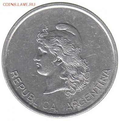 50 сентаво Аргентина 1983 до 24.01 в 22.00 - 3