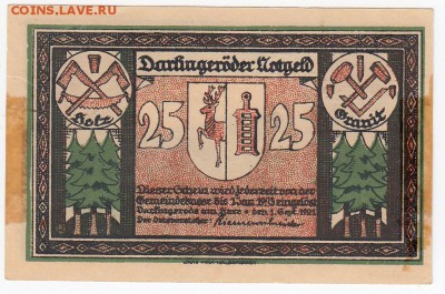 Нотгельд-Дарлингероде 25 пфеннигов 1921 г. до 29.01 в 22.00 - IMG_20180123_0001