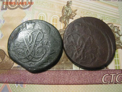две двушки Елизаветы 1757 - IMG_9290.JPG