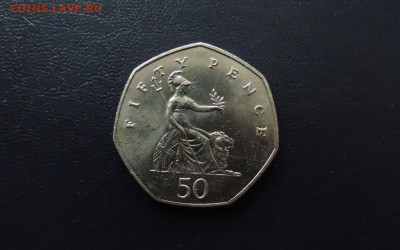 ВЕЛИКОБРИТАНИЯ 50 пенсов 1983г., ДО 27.01. - GB 50 пенсов 1983 г А..JPG