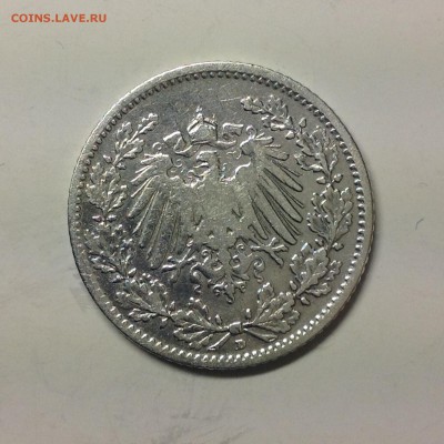 Германия пол марки 1906г. ( D ) - 1 (7)