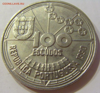 100 эскудо 1990 астрономия Португалия №2 29.01.2018 22:00 - CIMG0569.JPG