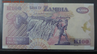 ЗАМБИЯ 100 квача 2009г., UNC ДО 28.01. - 100 квача 2009г., В..JPG