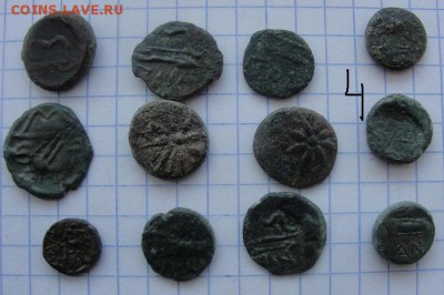 распространенная боспорская разменная монета (медный сплав) - 9