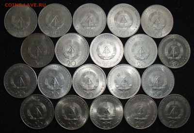 ГДР. 20 марок 1971 Эрнст Тельман (20 шт.). До 28.01.18 - DSCF3079.JPG