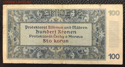 Словения, Чехословакия 100 крон 1940 год. Оценка - _20180124_222644.JPG
