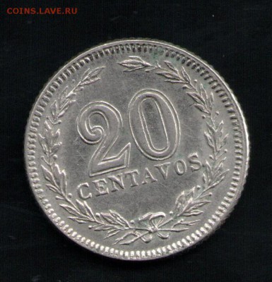 АРГЕНТИНА 20 СЕНТАВО 1942 - 5 001
