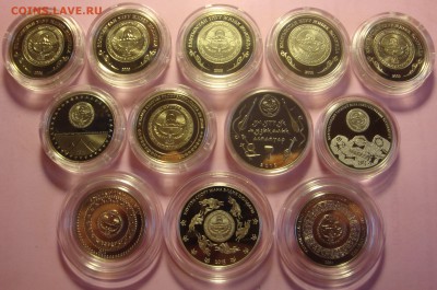 КИРГИЗИЯ Юбил монеты 2008-2015 гг 12 монет до 29.01 23:00 - DSC00953.JPG