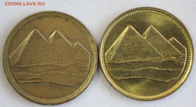 С РУБ.ЕГИПЕТ  5 PIASTRES 1984г. 2 разные  ПИРАМИДЫ  до 31.01 - IMG_0004