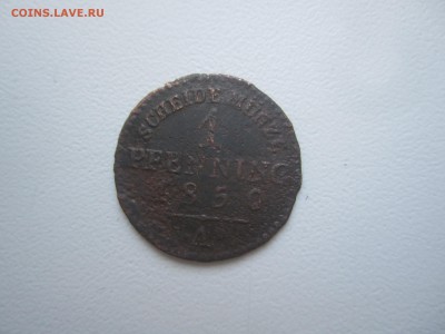 Пруссия, 1 пфеннинг 1850 с 10 руб. до 28.01.18 20.00МСК - IMG_2810.JPG