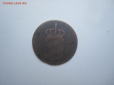Бавария, 1 пфеннинг 1814 со 150 руб. до 28.01.18 20.00МСК - IMG_2886.JPG