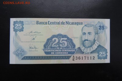 НИКАРАГУА 25 сентавос 1991г., UNC ДО 29.01. - НИКАРАГУА 25 сентавос 1991г., А.JPG