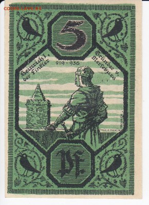 Нотгельд - Мерзебург 5 пфеннигов 1921 г. до 31.01 в 22.00 - IMG_20180125_0004