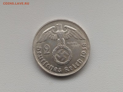 ГЕРМАНИЯ(РЕЙХ),2 рейхсмарки 1938В(Гинденбург)!до 28.01.2018 - IMG_20180124_131054