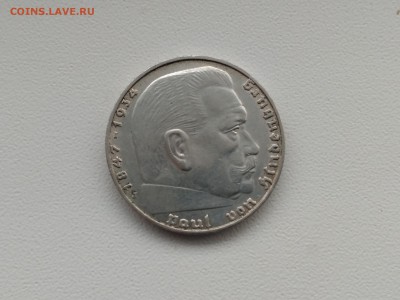 ГЕРМАНИЯ(РЕЙХ),2 рейхсмарки 1939J(Гинденбург)!до 28.01.2018 - IMG_20180124_131645