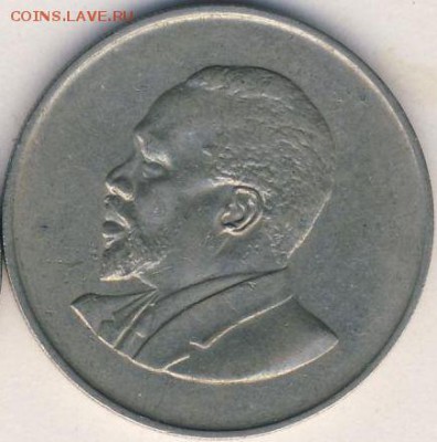 Кения, шиллинги 1966 и 1975 до 29.01.18, 22:30 - #И-672-r