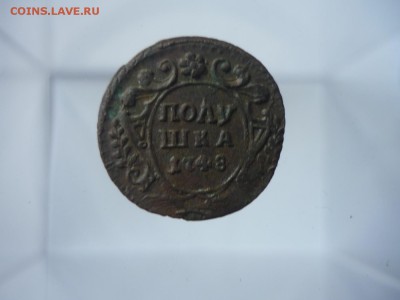 Полушка 1748г до 31.01.18 года 22:00 мск - P1190633