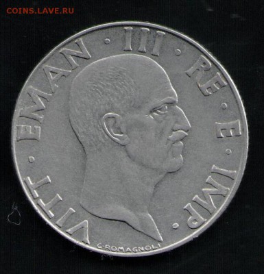 ИТАЛИЯ 50 ЧЕНТЕЗИМО 1941 - 26 001