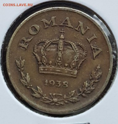 Румыния. 1 лейбл 1938. До 1.02.2018 в 22.00 - 20180126_105304