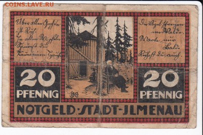 Нотгельд-Ильменау  20 пфеннигов 1921 г.- 01.02 в 22.00 - IMG_20180126_0003