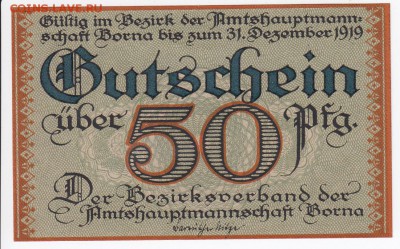 Нотгельд-Борна 50 пфеннигов 1919 г.- 01.02 в 22.00 - IMG_20180126_0011