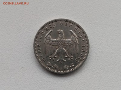 ГЕРМАНИЯ(РЕЙХ),1 рейхсмарка 1936А(никель)!до 29.01.2018 - IMG_20180124_130452