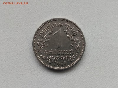 ГЕРМАНИЯ(РЕЙХ),1 рейхсмарка 1934F(никель)!до 29.01.2018 - IMG_20180124_130506