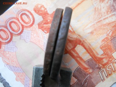 Две  двухкопеечные 1757 года номинал вверху - DSCN7387.JPG