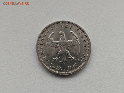 ГЕРМАНИЯ(РЕЙХ),1 рейхсмарка 1938А(никель)!до 29.01.2018 - IMG_20180124_130956