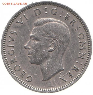 1 шиллинг Англия 1950 до 30.01 в 22.00 - 7-