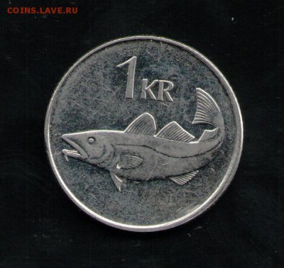 ИСЛАНДИЯ 1 КРОНА 2006 - 31 001