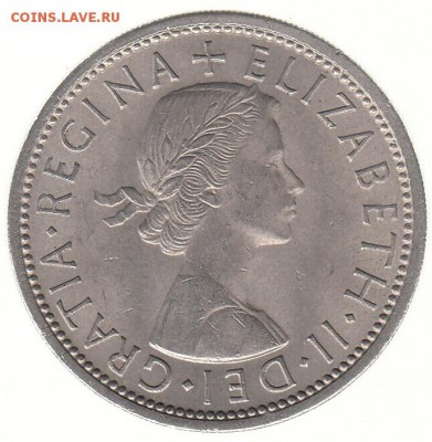 2 шиллинга Англия 1966 до 30.01 в 22.00 - 1
