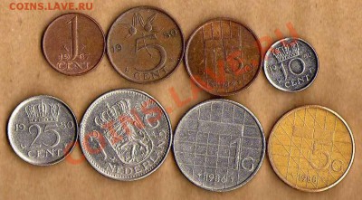 Нидерланды 8 монет до 05.04 в 21:00 - img157