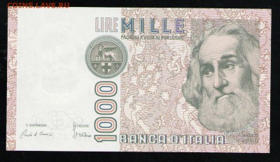 ИТАЛИЯ 1000 ЛИР 1982 UNC - 22 001