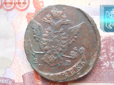 5 копеек 1772 ЕМ Брак до 30 01 - DSCN7401.JPG