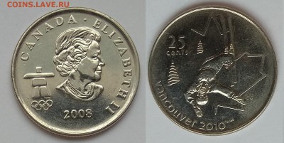 Канада 25 центов 2008 г Фристайл - 1.02 22:00:00 мск - IMG_20180128_125004