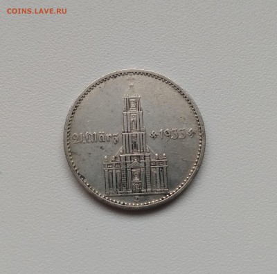 ГЕРМАНИЯ(РЕЙХ),2 рейхсмарки 1934D(Кирха с дато)!до30.01.2018 - IMG_20180128_102511