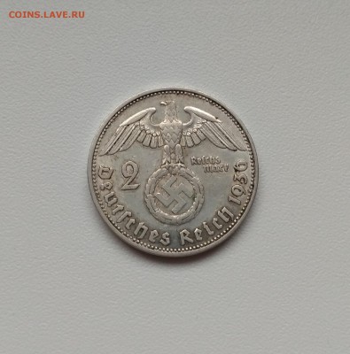 ГЕРМАНИЯ(РЕЙХ),2 рейхсмарки 1936G(Гинденбург)!до30.01.2018 - IMG_20180128_103007