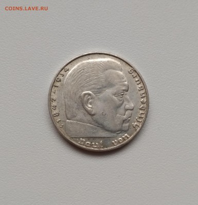 ГЕРМАНИЯ(РЕЙХ),2 рейхсмарки 1939J(Гинденбург)!до 30.01.2018 - IMG_20180128_102540