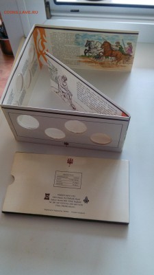 Гибралтар набор 1Кр 8шт 1991 ОИ Барселона до 01.02.18 22-00 - Gibraltar set bl2