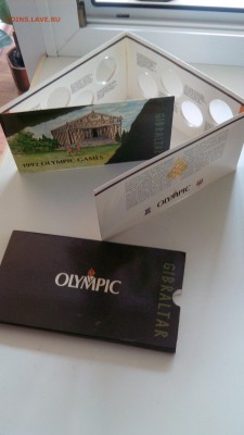 Гибралтар набор 1Кр 8шт 1991 ОИ Барселона до 01.02.18 22-00 - Gibraltar set bl1