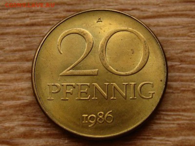 ГДР 20 пфеннигов 1986 редкий год до 30.01.18 в 22.00 М - IMG_0112.JPG