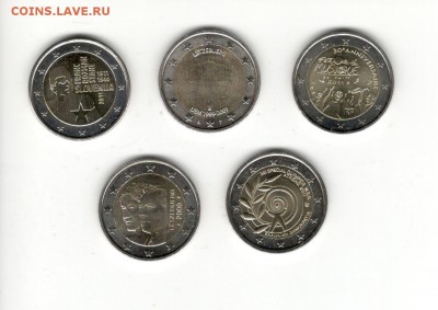 2-евровые монетки 2009, 2011 по ФИКС цене 200 рублей - Евро А