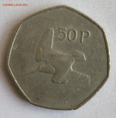 С 1 РУБ. ИРЛАНДИЯ 50 пенсов 1978г. ВАЛЬДШНЕП до 4.02 - IMG_0728