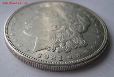 США Морган доллар 1921 D. ПРЕДПРОДАЖНАЯ. - 007.JPG