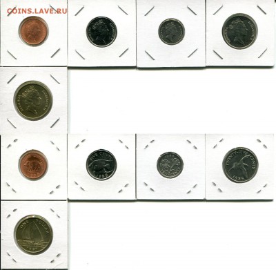 Бермуды подборка 1с-1$ 1986-1998 до 02.02.18 22-00 мск - Bermuda dif. Raphael McLouf